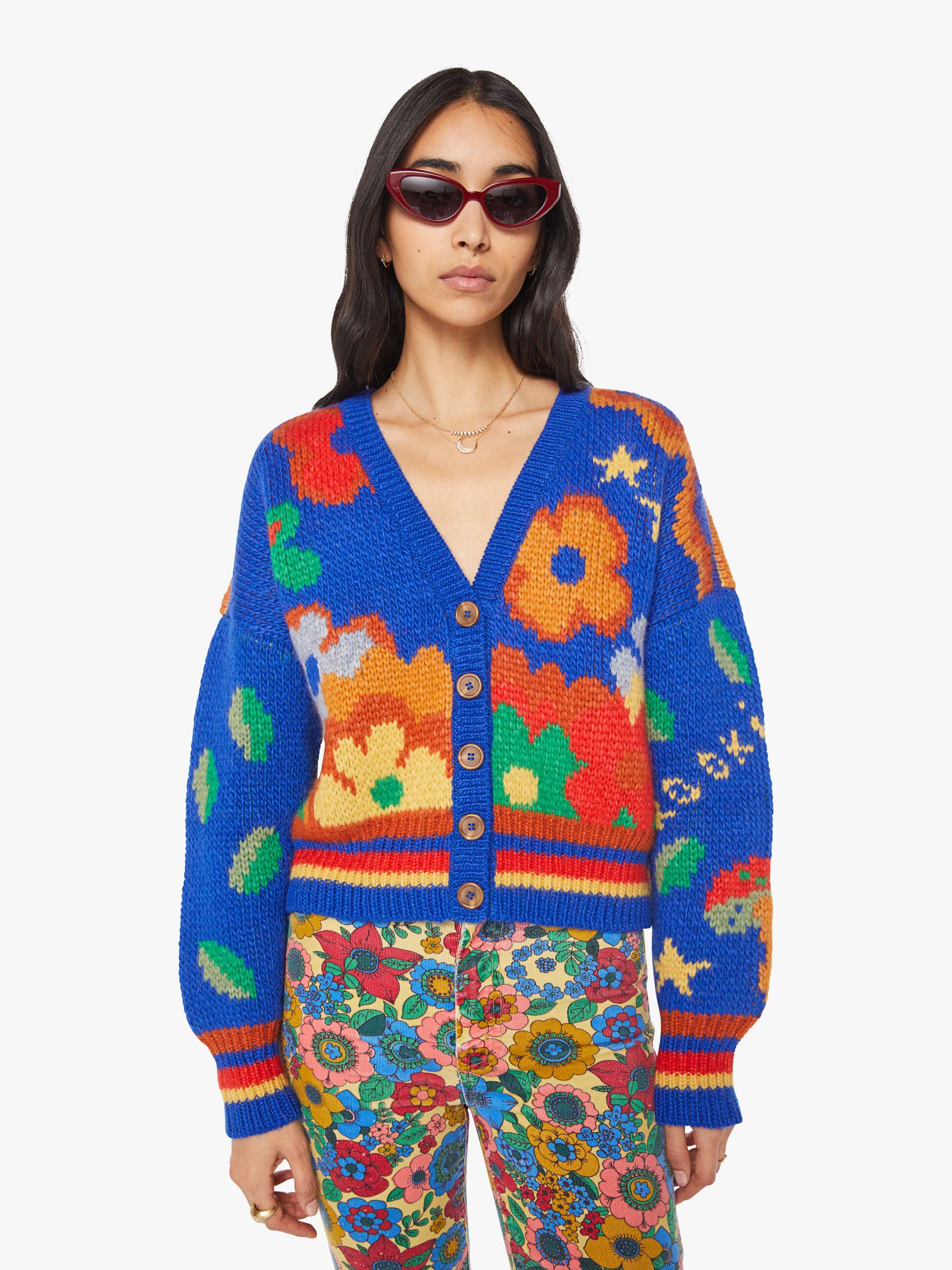 The Button Cardigan - Fantasia