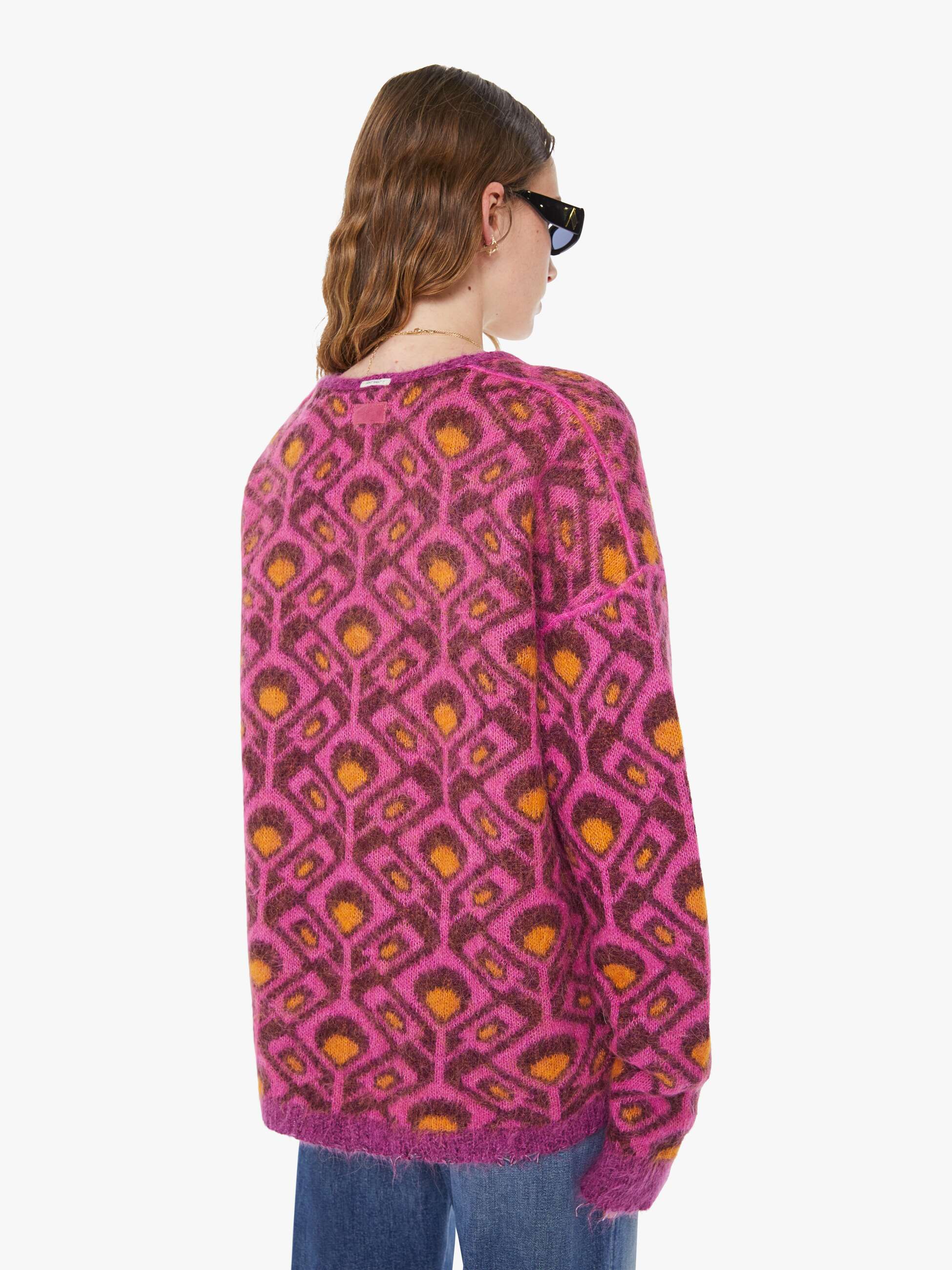 The Double Face Cardigan - Birds Of Paradise