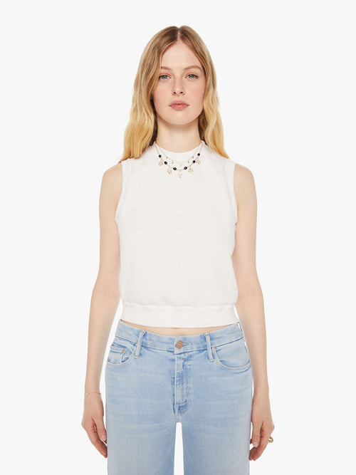 SPRWMN Shrunken Vest - White