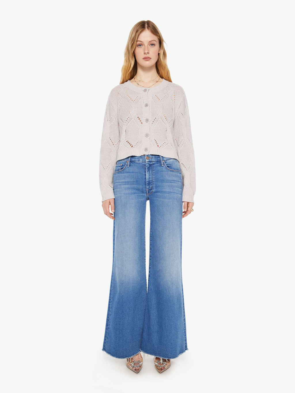 SABLYN Emmanuel B Crewneck Cardigan - Skye