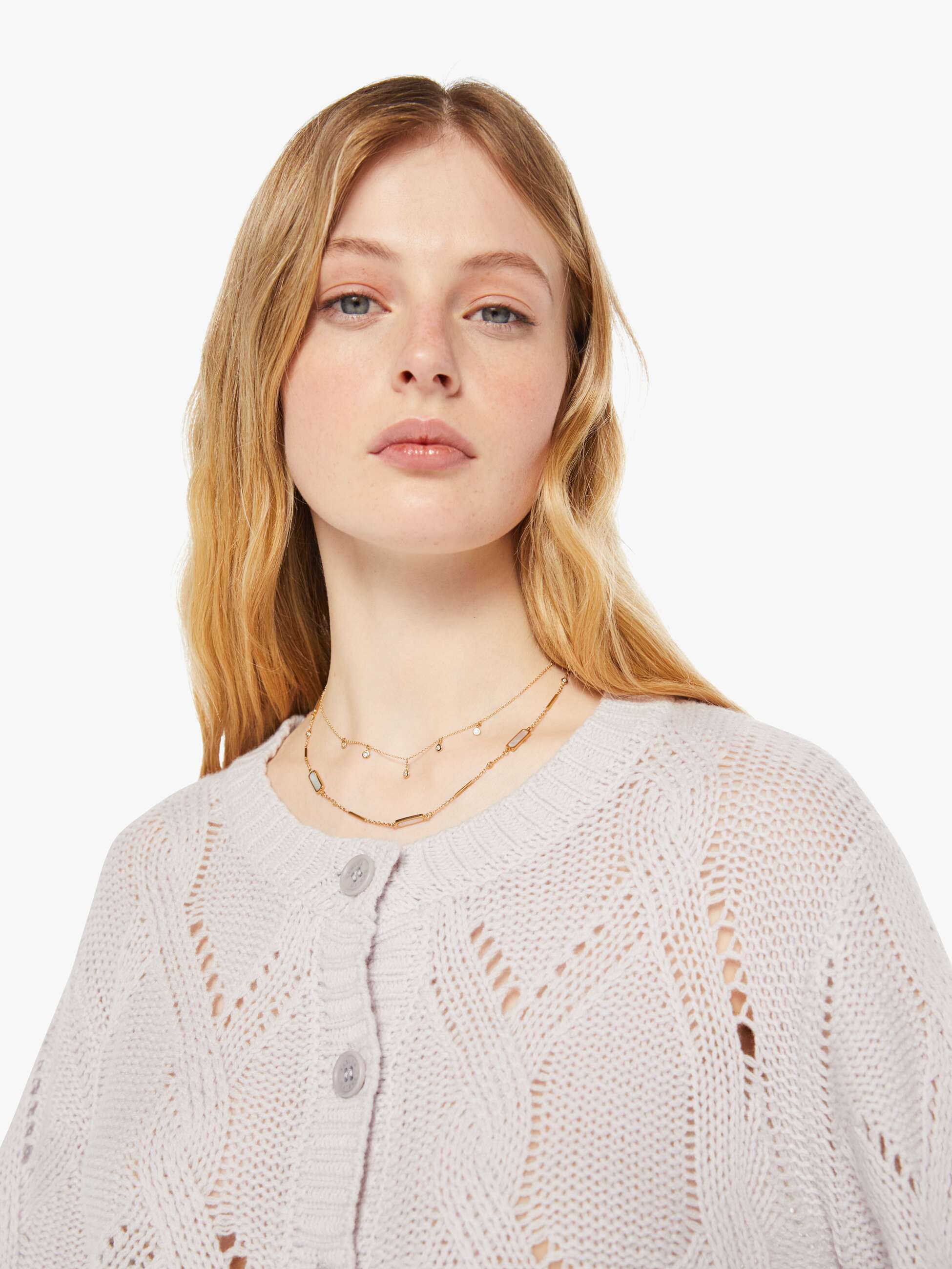 SABLYN Emmanuel B Crewneck Cardigan - Skye